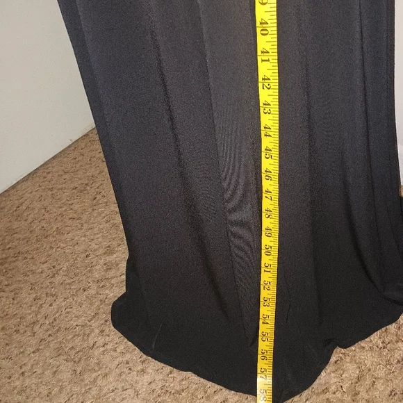 New Signature by Sangria Black Maxi Dress 16 - Picture 6 of 8